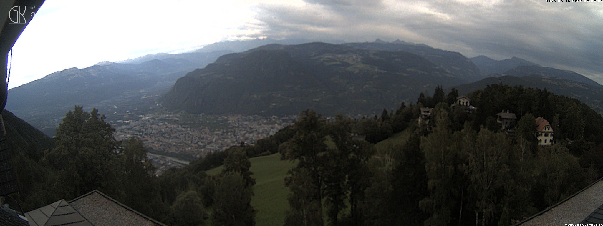 Archiv Foto Webcam Bozen - Gasthof Kohlern