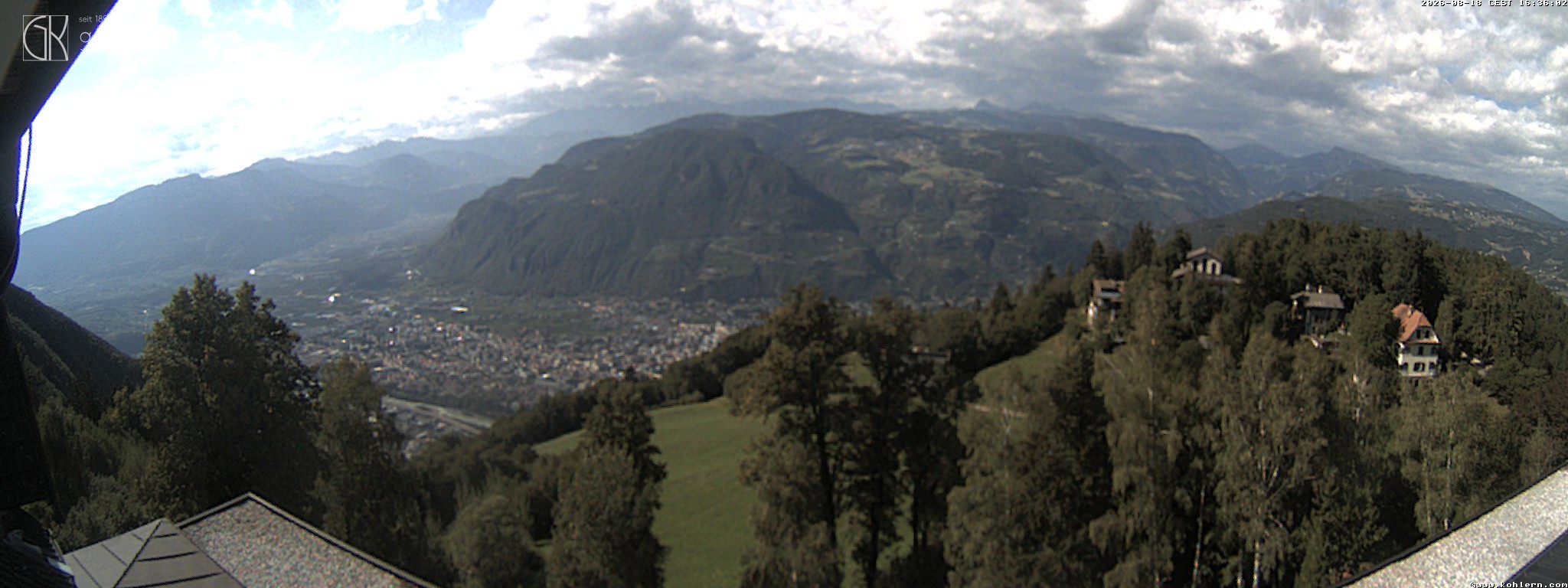 Archiv Foto Webcam Bozen - Gasthof Kohlern