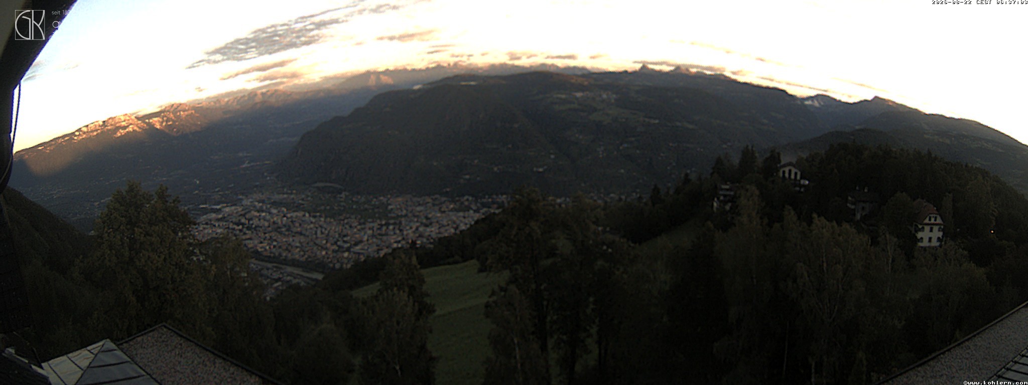 Archiv Foto Webcam Bozen - Gasthof Kohlern