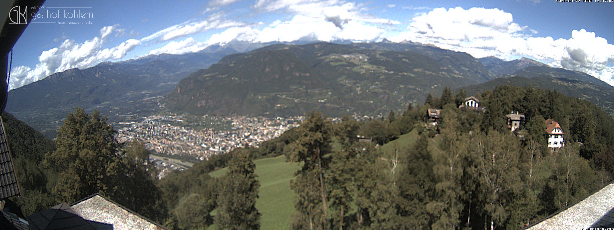 Archiv Foto Webcam Bozen - Gasthof Kohlern