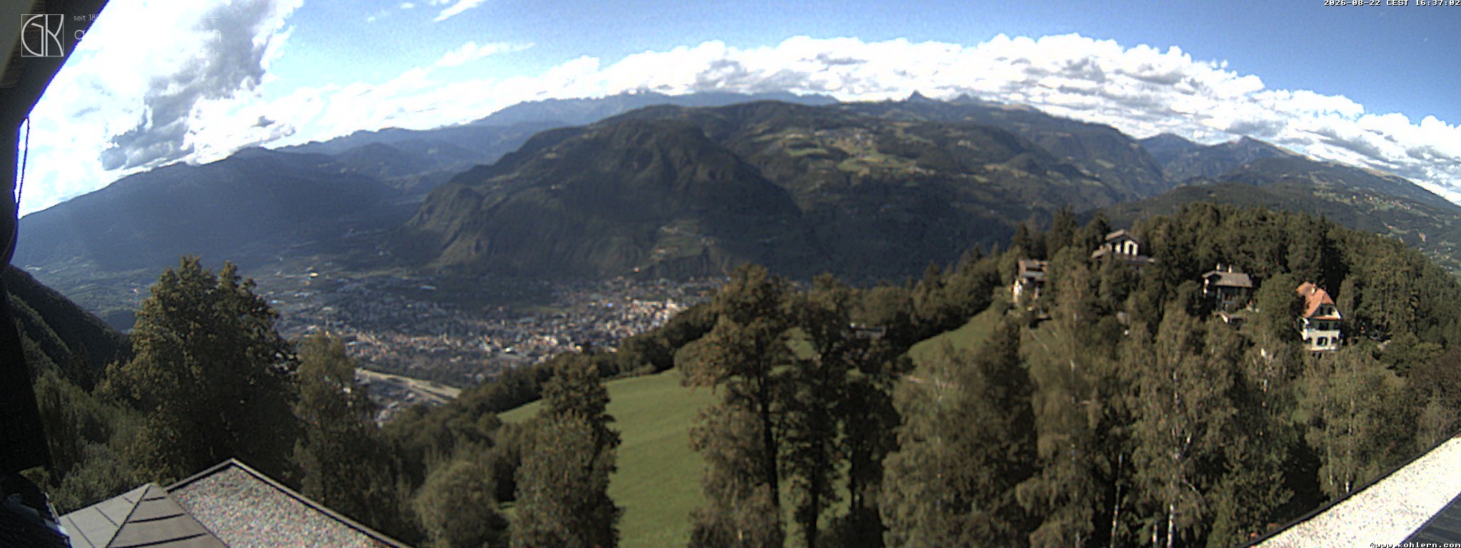 Archiv Foto Webcam Bozen - Gasthof Kohlern