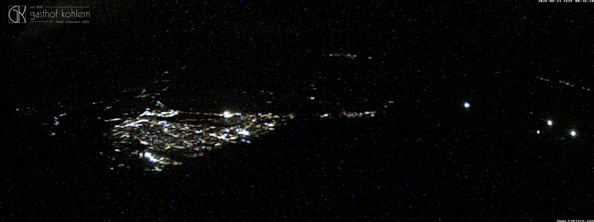 Archived image Webcam Bozen - Panoramic view Hotel Kohlern