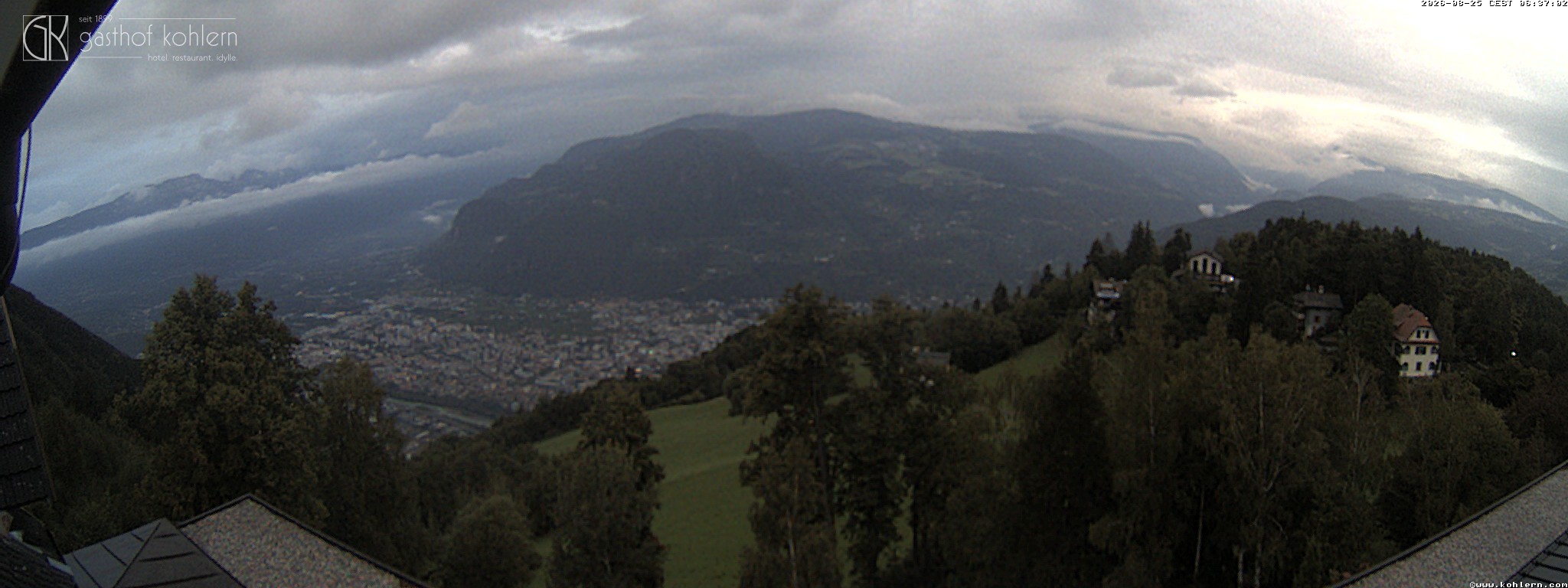 Archiv Foto Webcam Bozen - Gasthof Kohlern