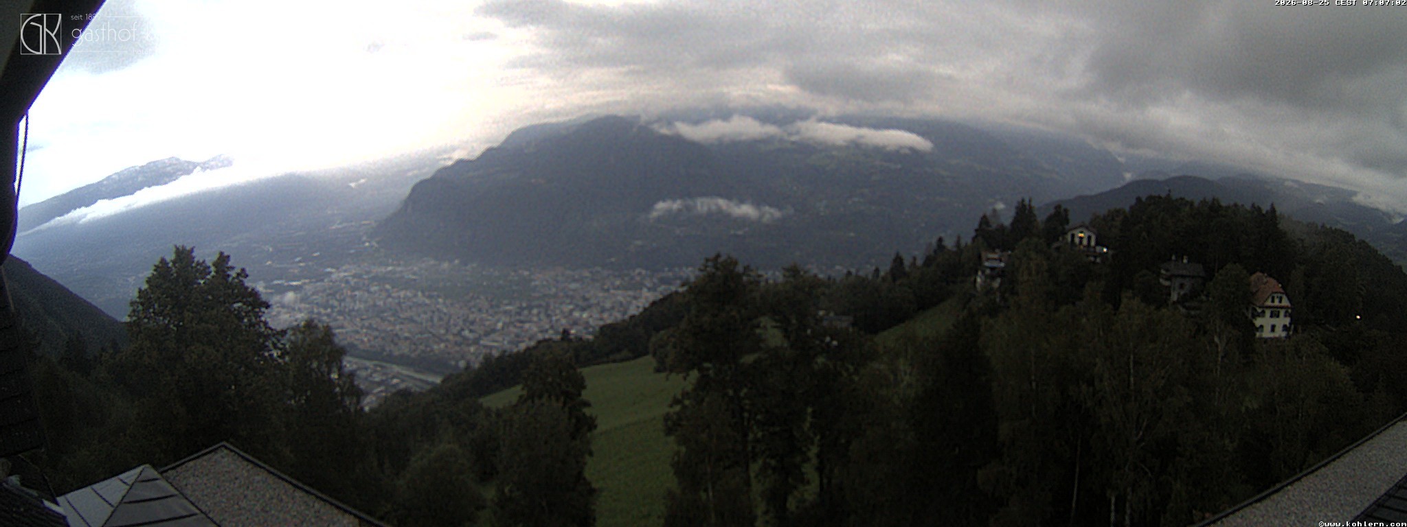 Archiv Foto Webcam Bozen - Gasthof Kohlern