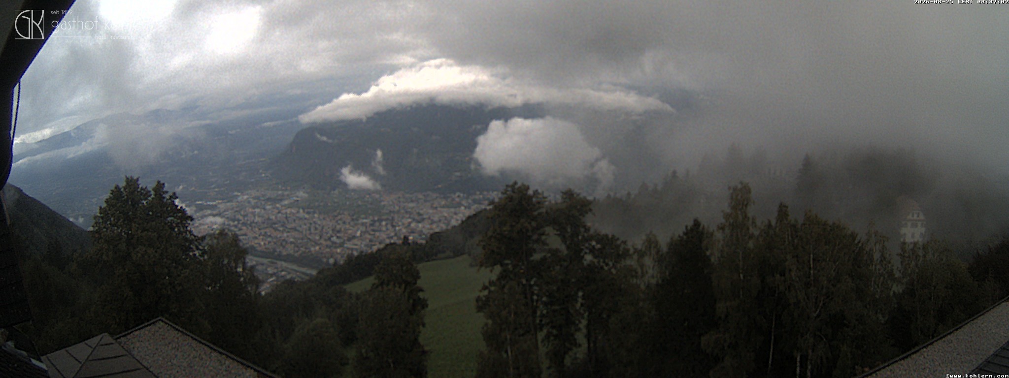 Archiv Foto Webcam Bozen - Gasthof Kohlern