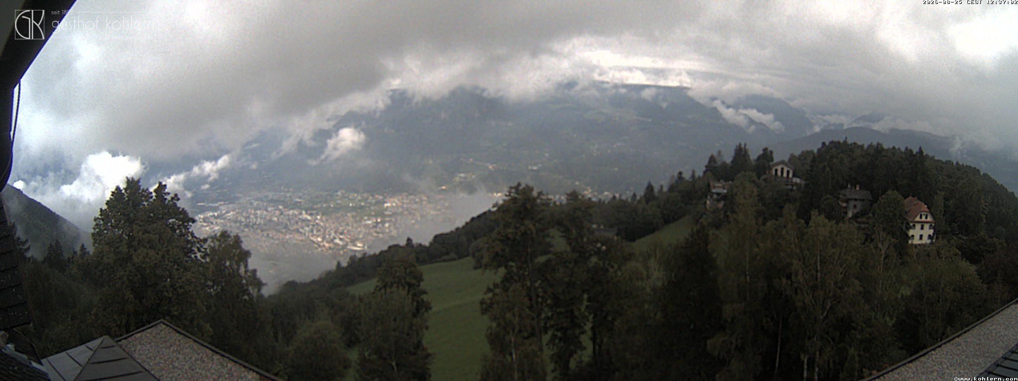 Archiv Foto Webcam Bozen - Gasthof Kohlern