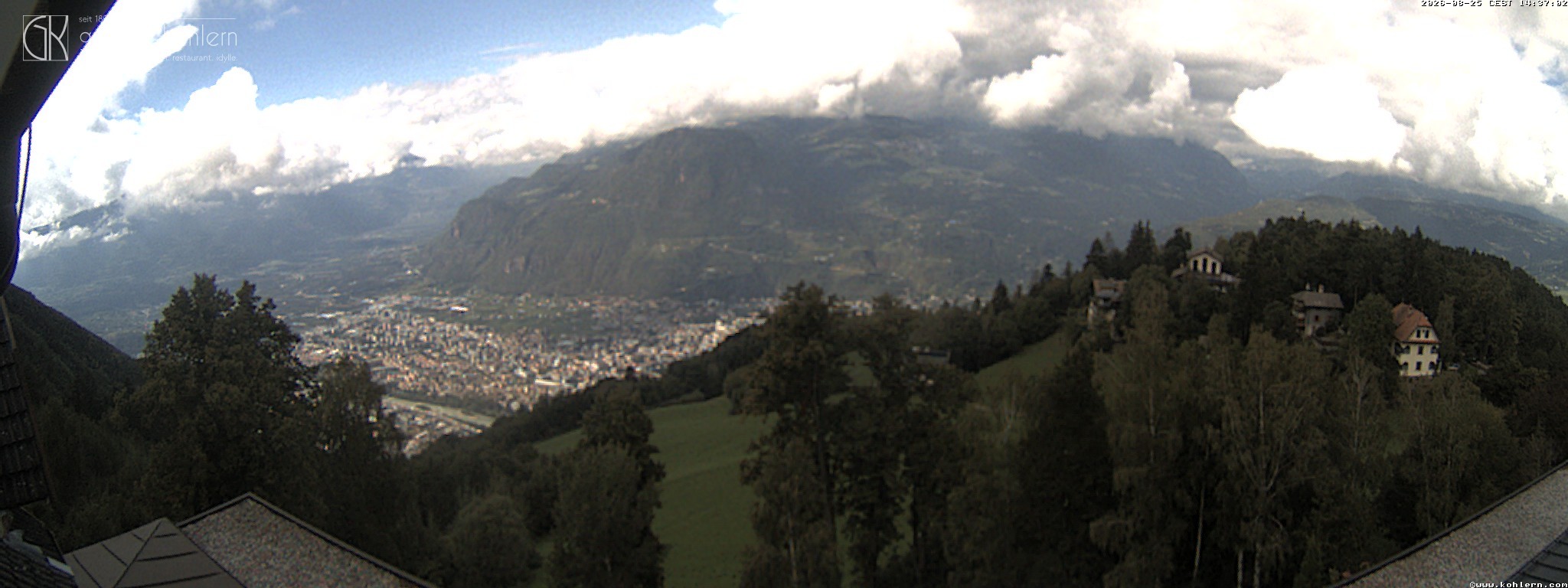 Archiv Foto Webcam Bozen - Gasthof Kohlern