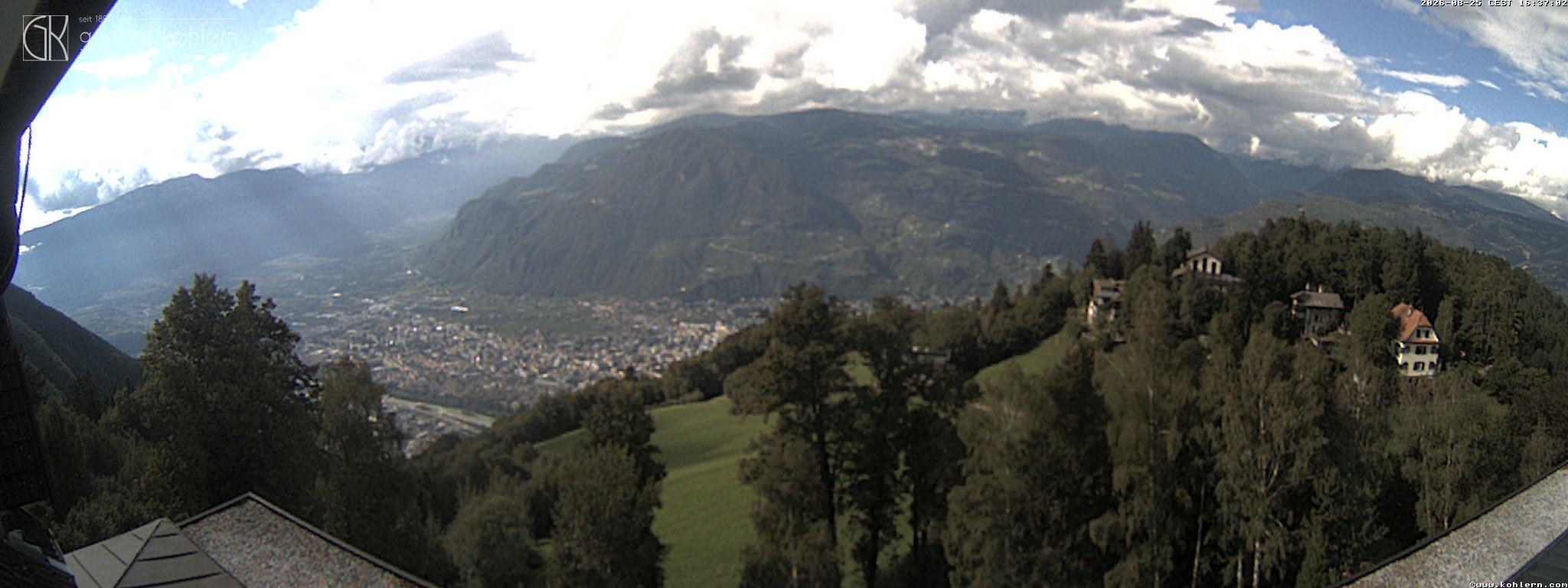 Archiv Foto Webcam Bozen - Gasthof Kohlern