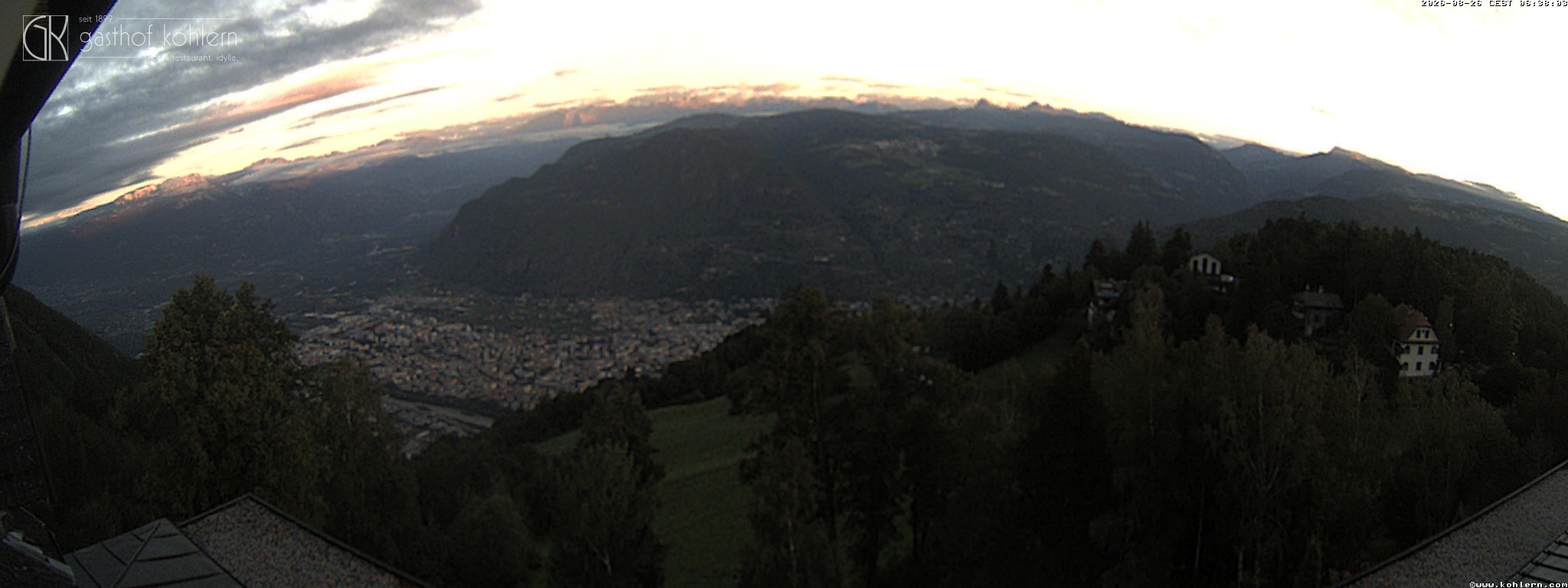 Archiv Foto Webcam Bozen - Gasthof Kohlern