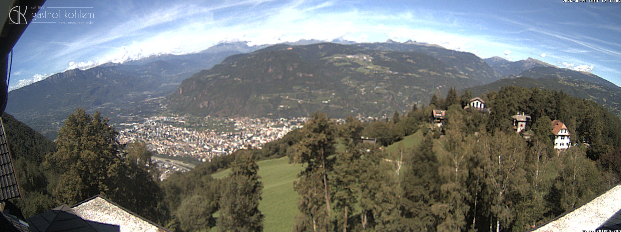 Archiv Foto Webcam Bozen - Gasthof Kohlern