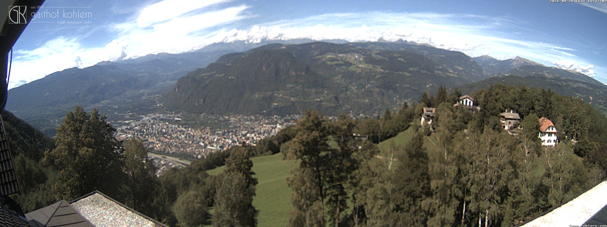 Archiv Foto Webcam Bozen - Gasthof Kohlern
