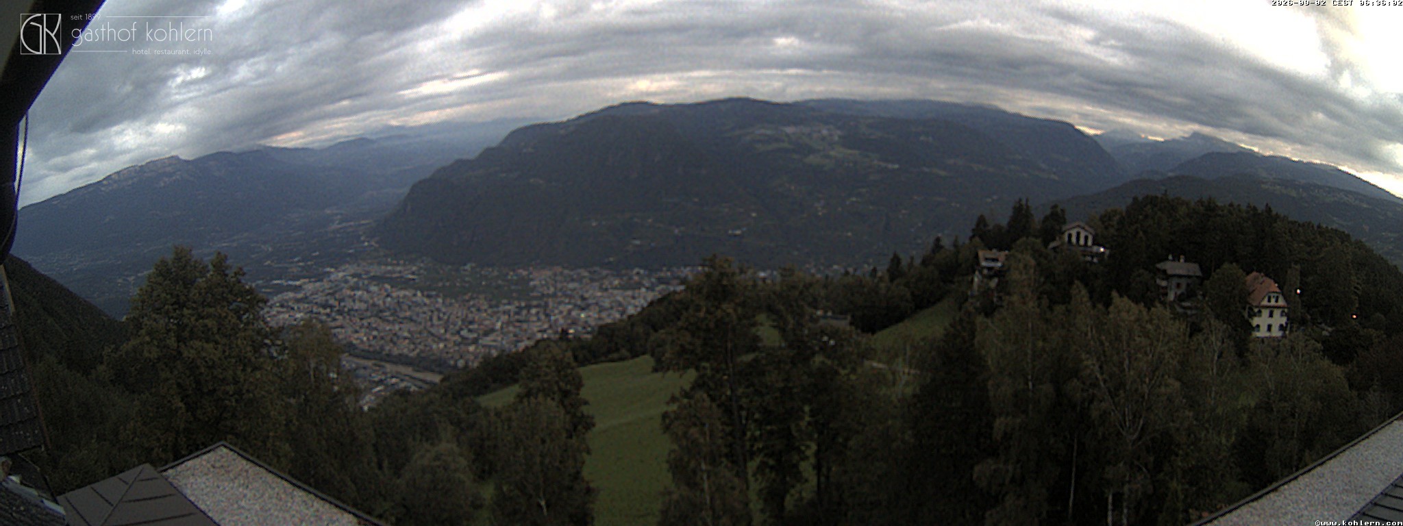 Archiv Foto Webcam Bozen - Gasthof Kohlern
