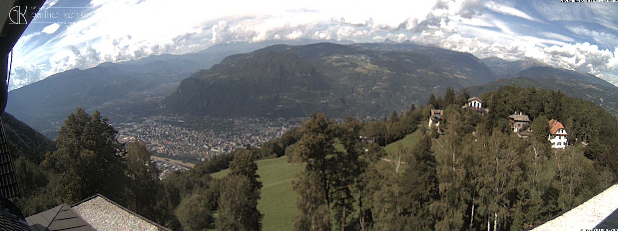 Archiv Foto Webcam Bozen - Gasthof Kohlern