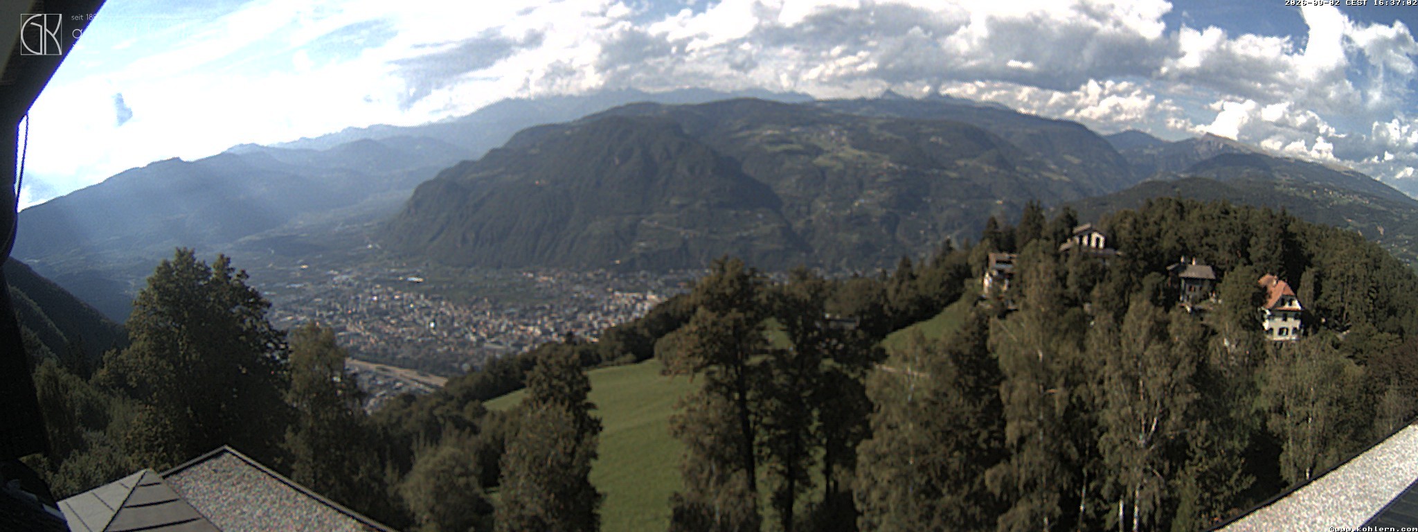Archiv Foto Webcam Bozen - Gasthof Kohlern