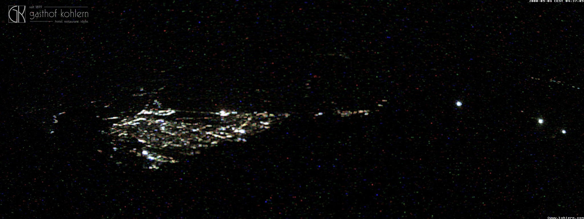 Archived image Webcam Bozen - Panoramic view Hotel Kohlern