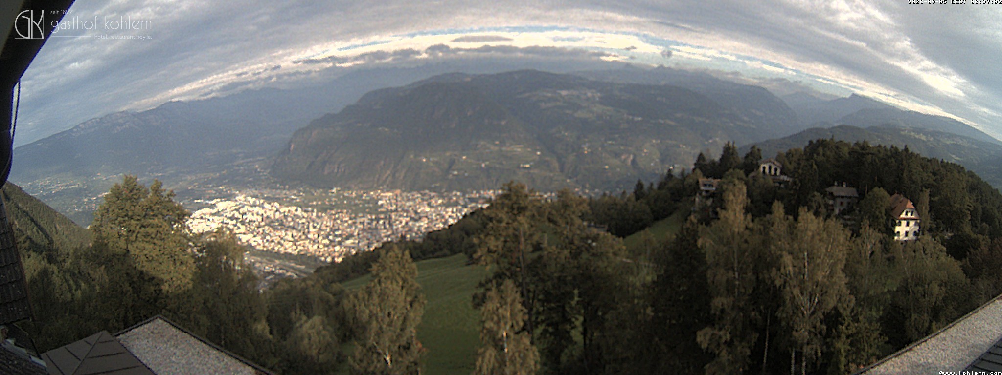 Archiv Foto Webcam Bozen - Gasthof Kohlern