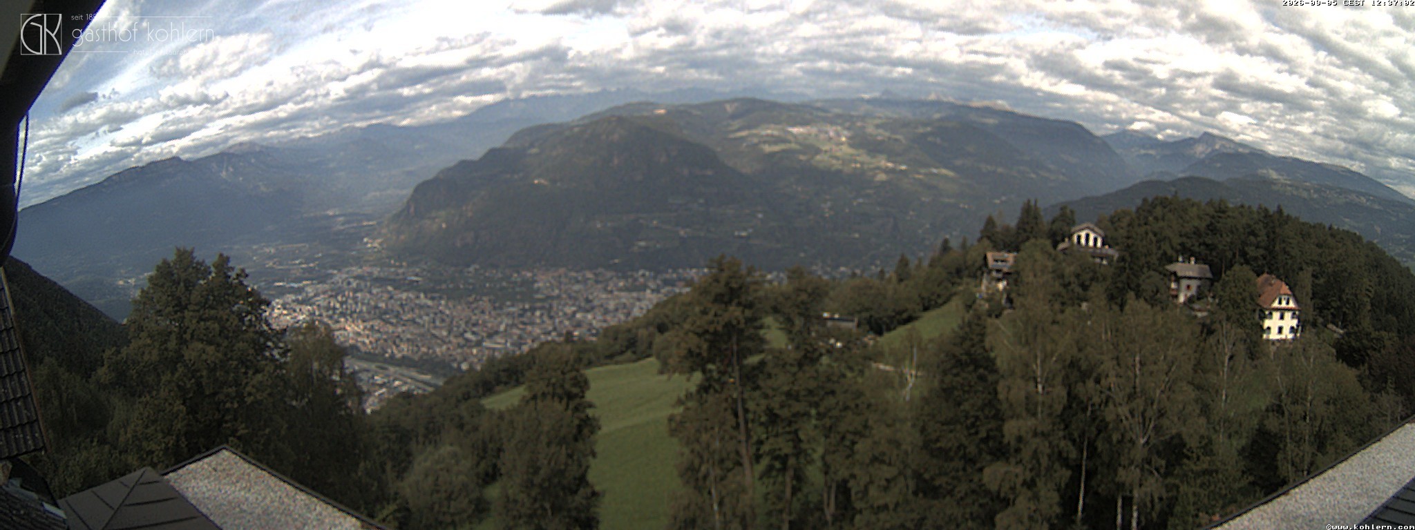 Archiv Foto Webcam Bozen - Gasthof Kohlern