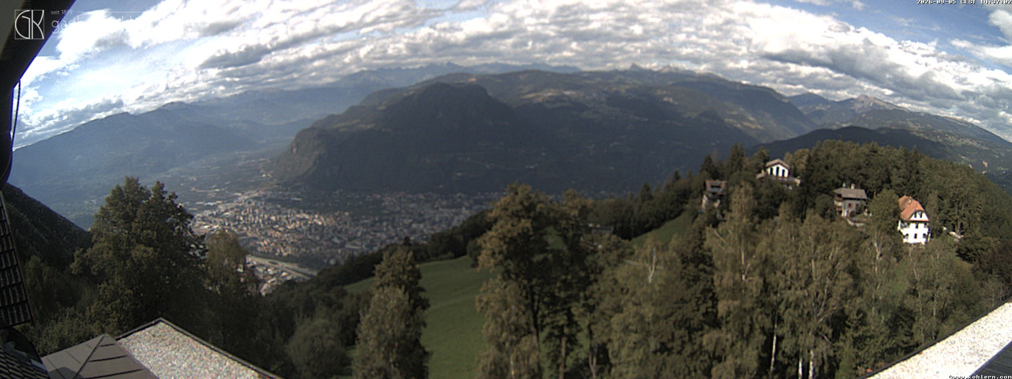 Archiv Foto Webcam Bozen - Gasthof Kohlern