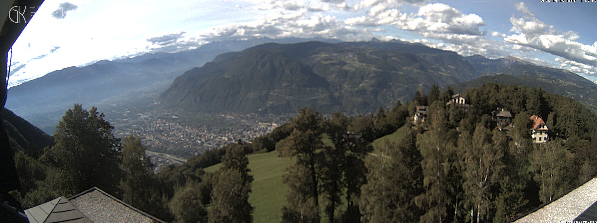 Archiv Foto Webcam Bozen - Gasthof Kohlern