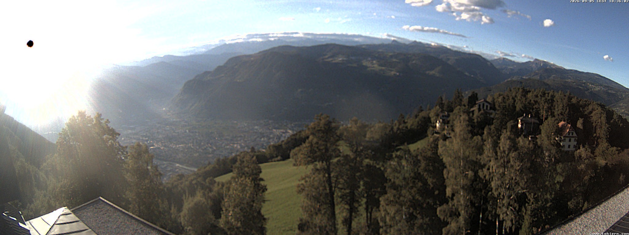 Archiv Foto Webcam Bozen - Gasthof Kohlern
