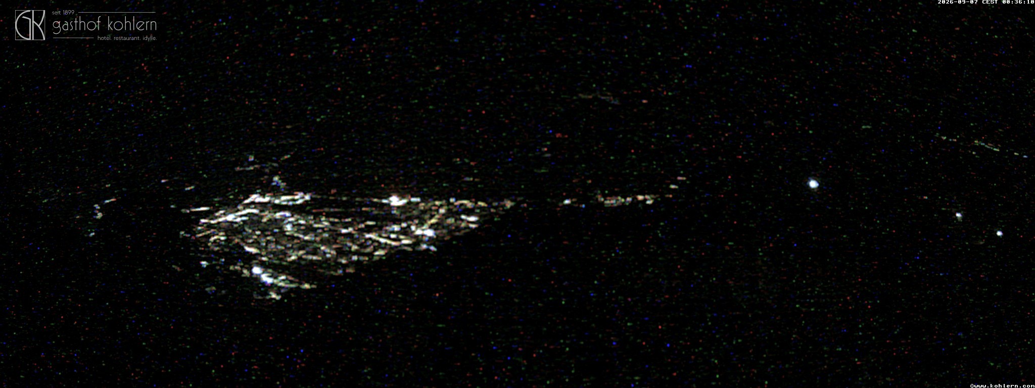 Archived image Webcam Bozen - Panoramic view Hotel Kohlern