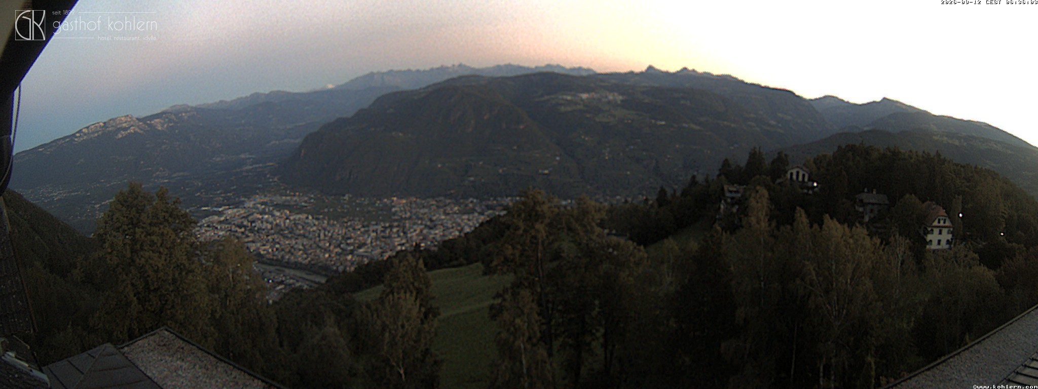 Archiv Foto Webcam Bozen - Gasthof Kohlern