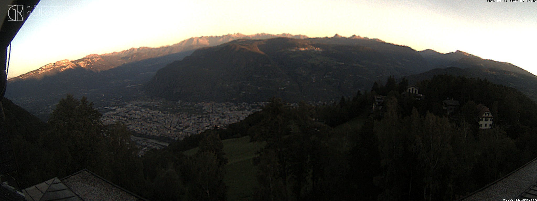 Archiv Foto Webcam Bozen - Gasthof Kohlern