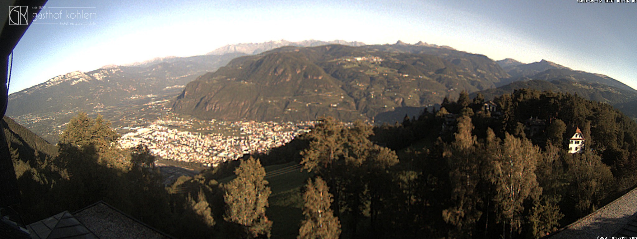 Archiv Foto Webcam Bozen - Gasthof Kohlern