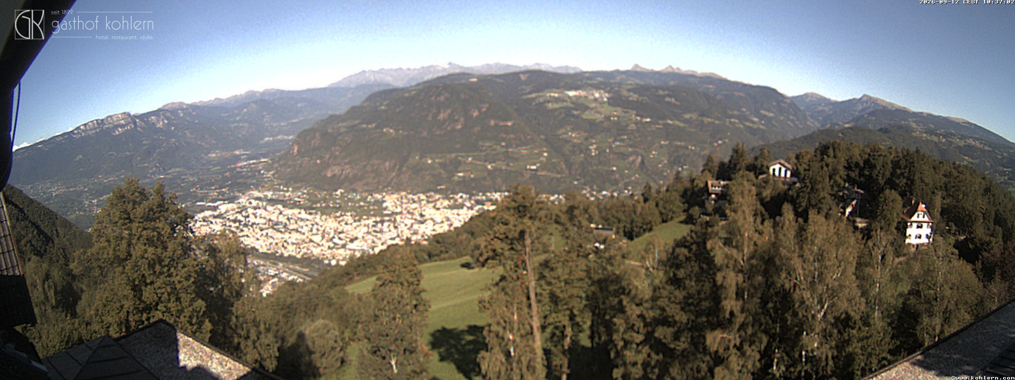 Archiv Foto Webcam Bozen - Gasthof Kohlern