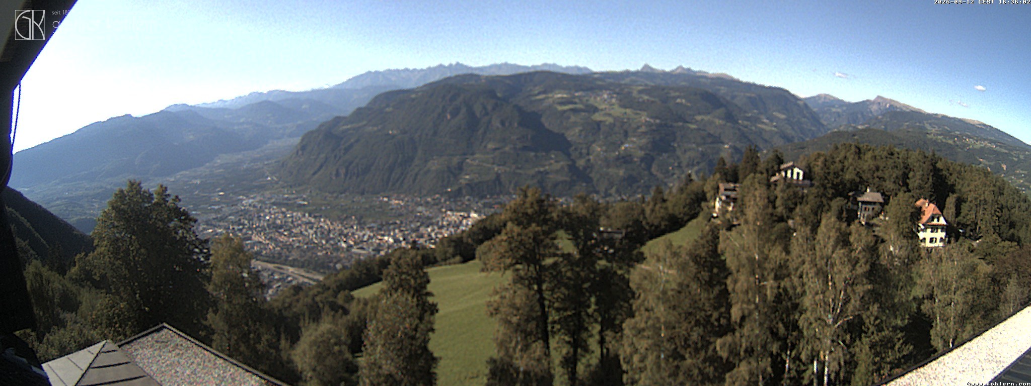 Archiv Foto Webcam Bozen - Gasthof Kohlern