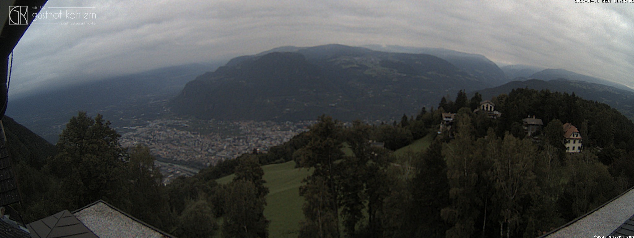 Archiv Foto Webcam Bozen - Gasthof Kohlern