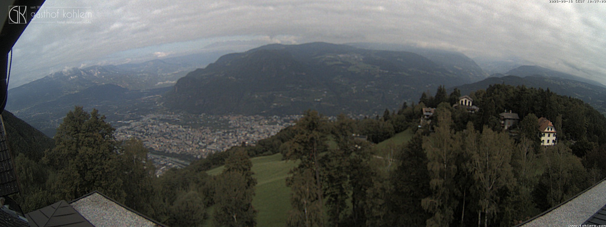 Archiv Foto Webcam Bozen - Gasthof Kohlern