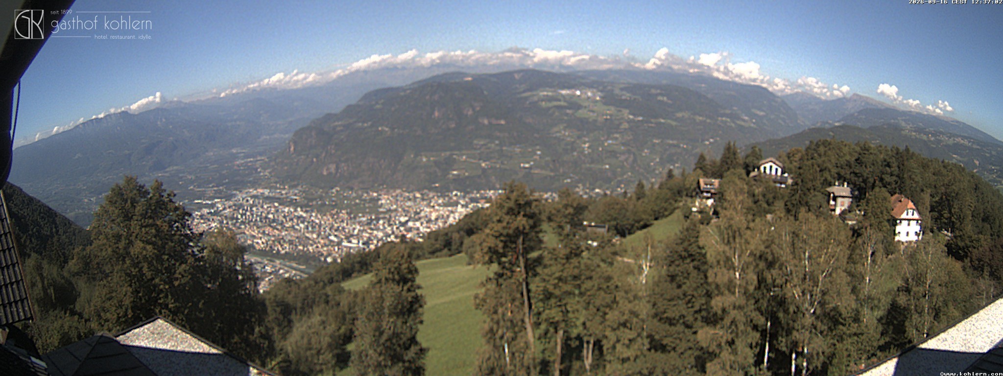 Archiv Foto Webcam Bozen - Gasthof Kohlern