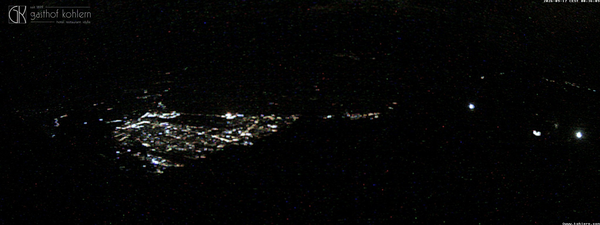 Archived image Webcam Bozen - Panoramic view Hotel Kohlern