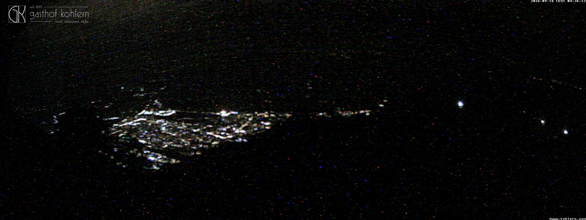 Archived image Webcam Bozen - Panoramic view Hotel Kohlern