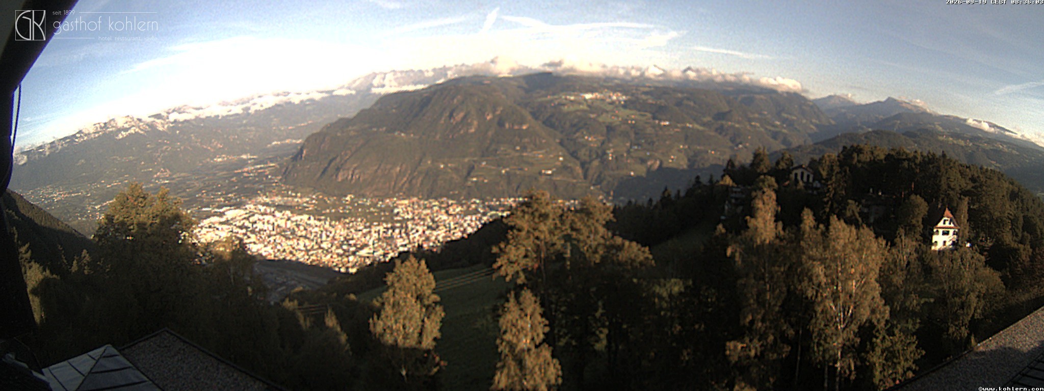 Archiv Foto Webcam Bozen - Gasthof Kohlern