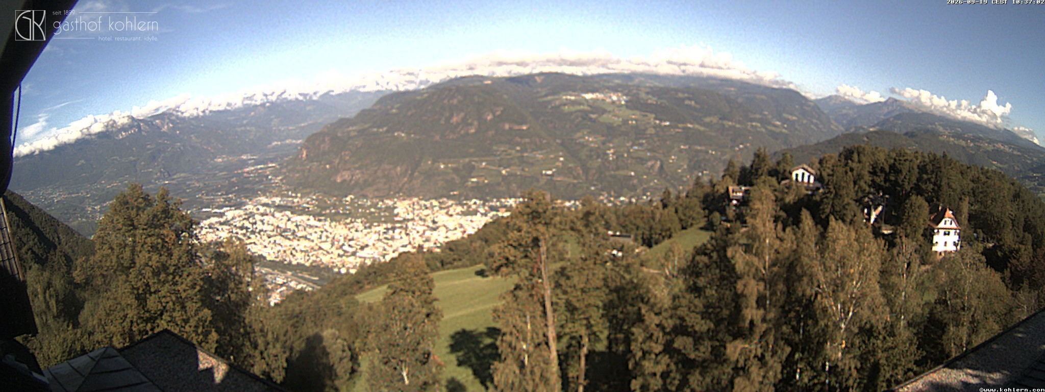 Archiv Foto Webcam Bozen - Gasthof Kohlern