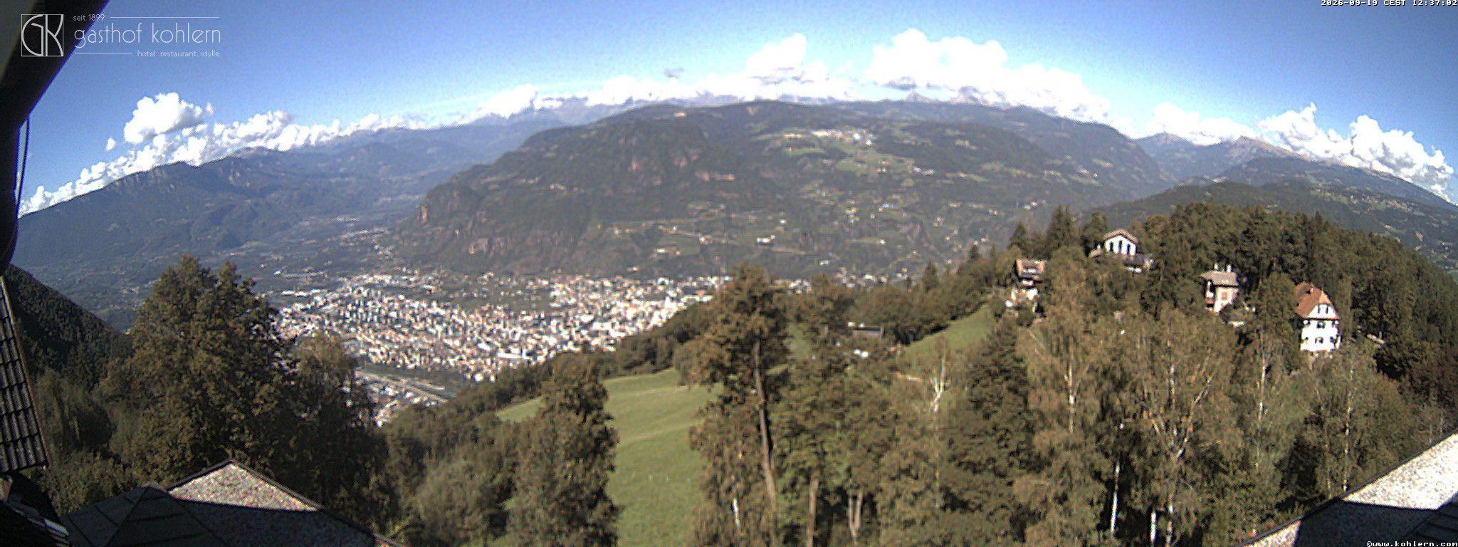 Archiv Foto Webcam Bozen - Gasthof Kohlern