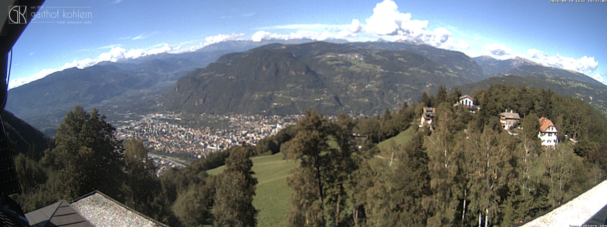 Archiv Foto Webcam Bozen - Gasthof Kohlern