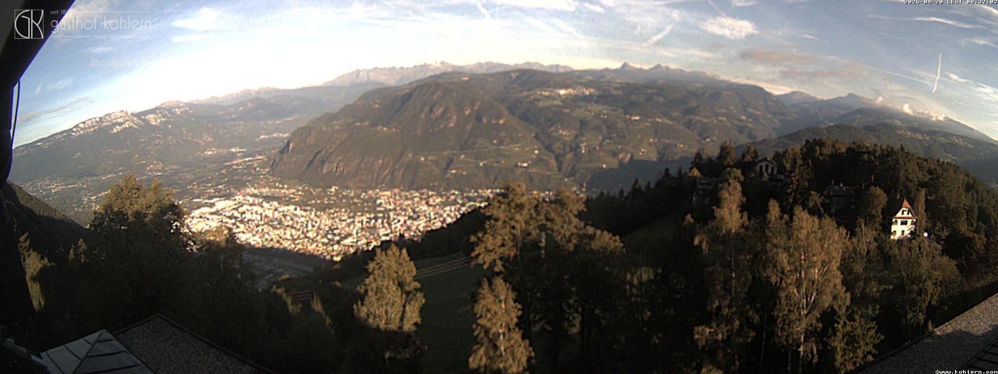 Archiv Foto Webcam Bozen - Gasthof Kohlern