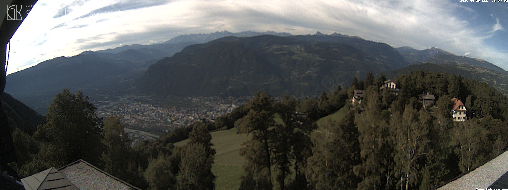 Archiv Foto Webcam Bozen - Gasthof Kohlern