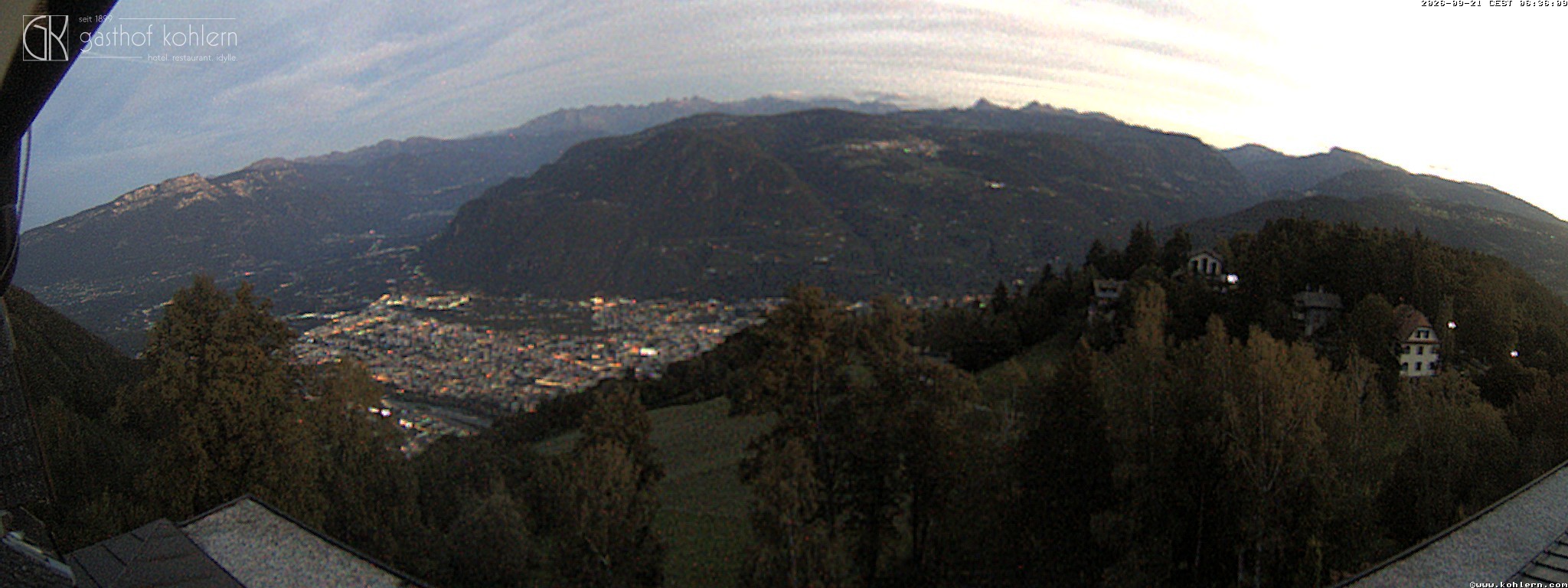 Archiv Foto Webcam Bozen - Gasthof Kohlern