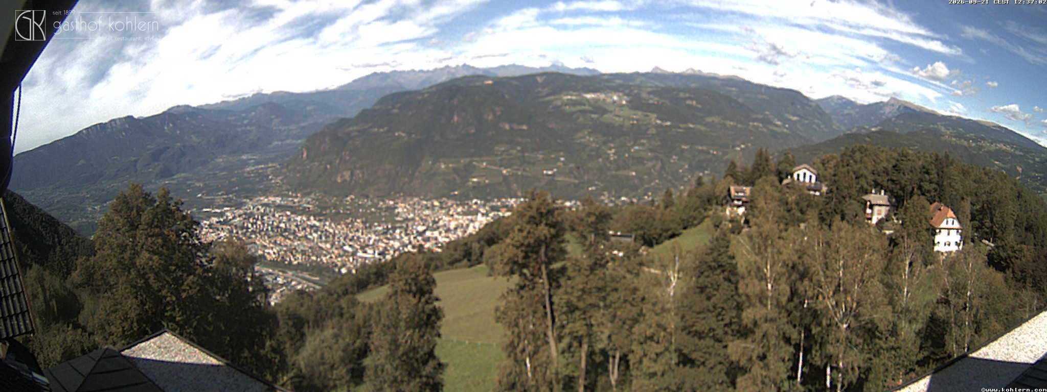 Archiv Foto Webcam Bozen - Gasthof Kohlern