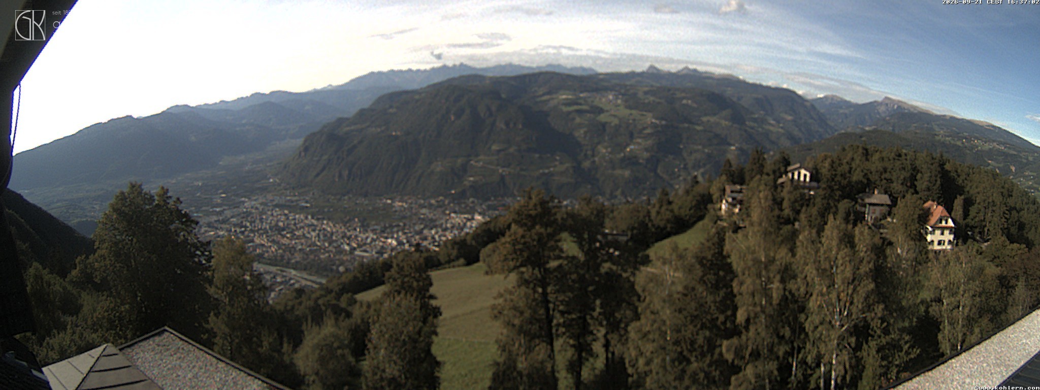 Archiv Foto Webcam Bozen - Gasthof Kohlern