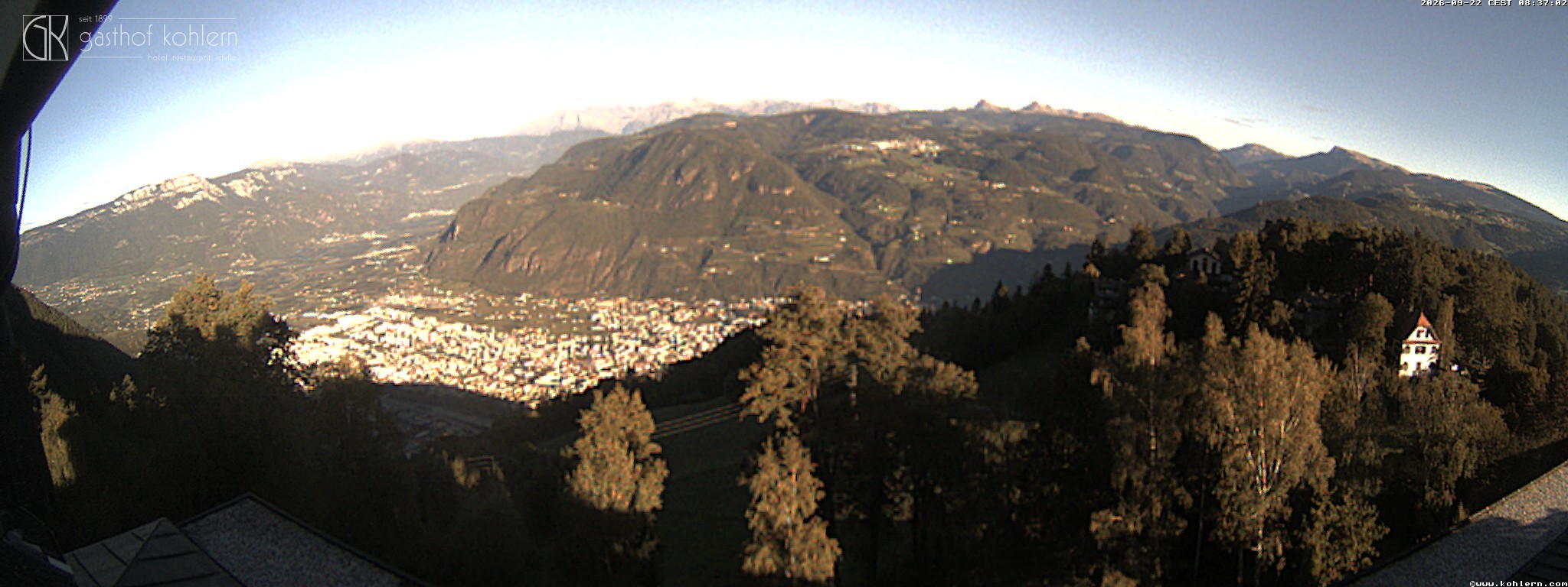 Archiv Foto Webcam Bozen - Gasthof Kohlern