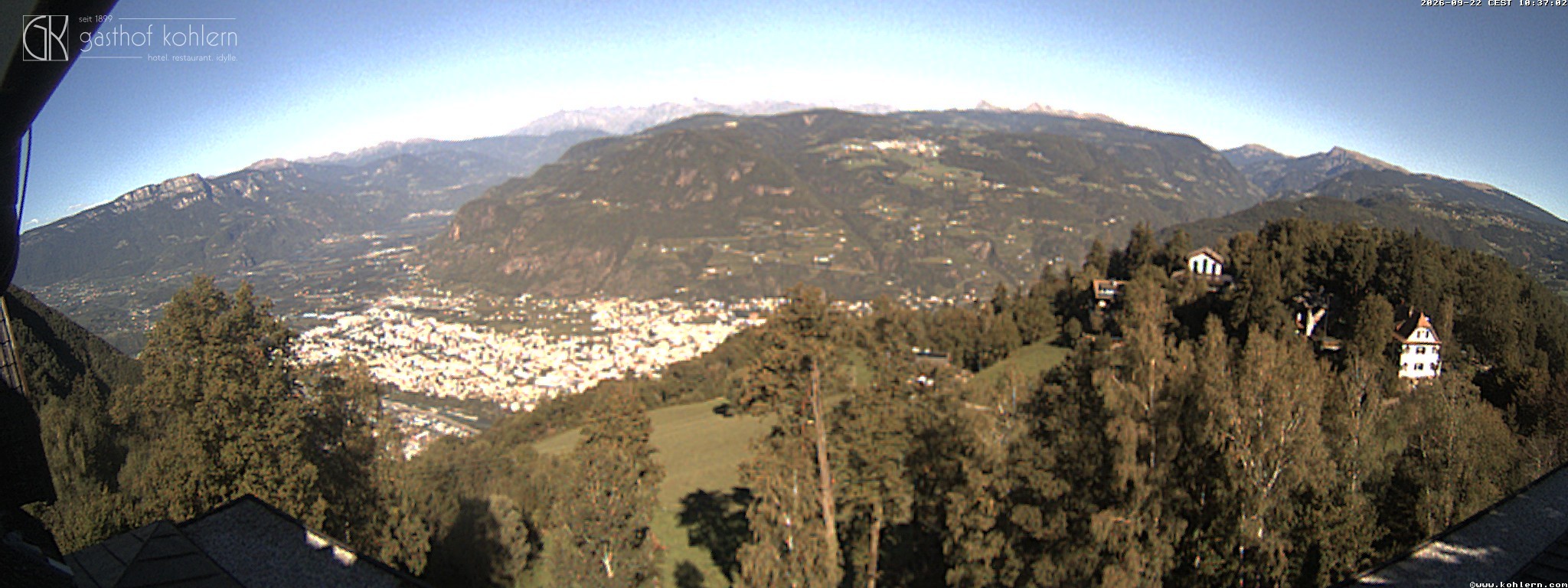 Archiv Foto Webcam Bozen - Gasthof Kohlern