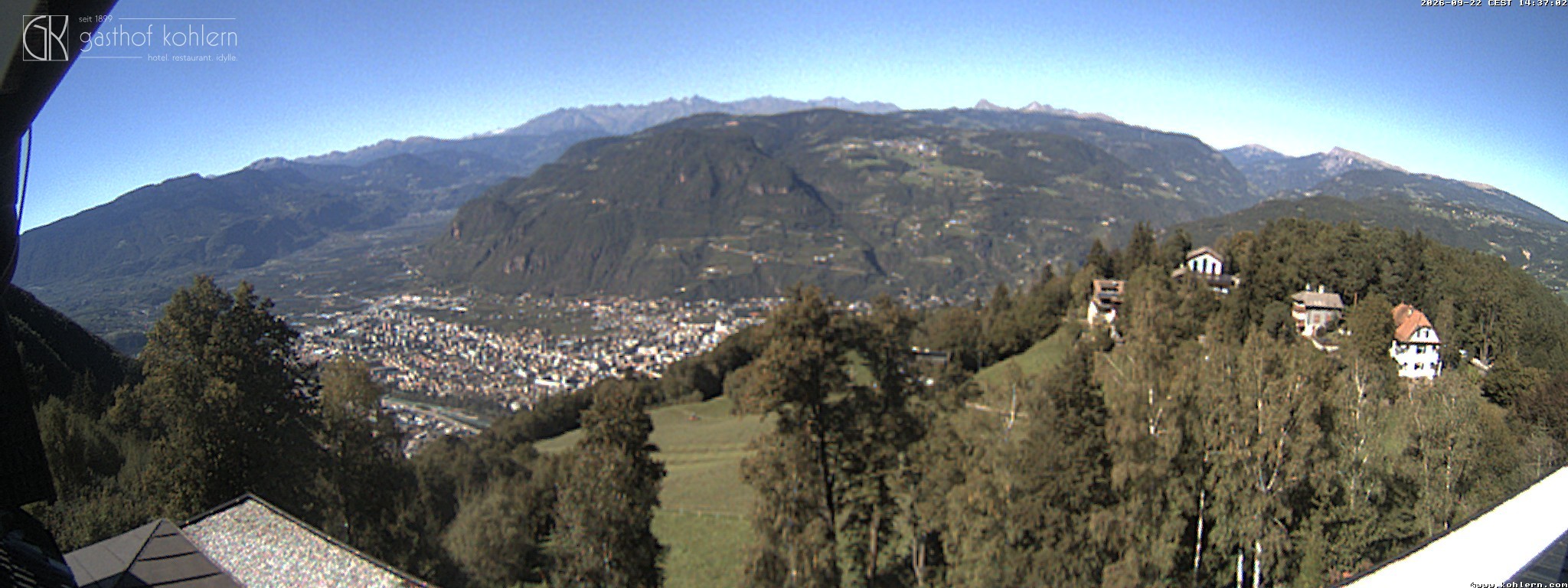 Archiv Foto Webcam Bozen - Gasthof Kohlern