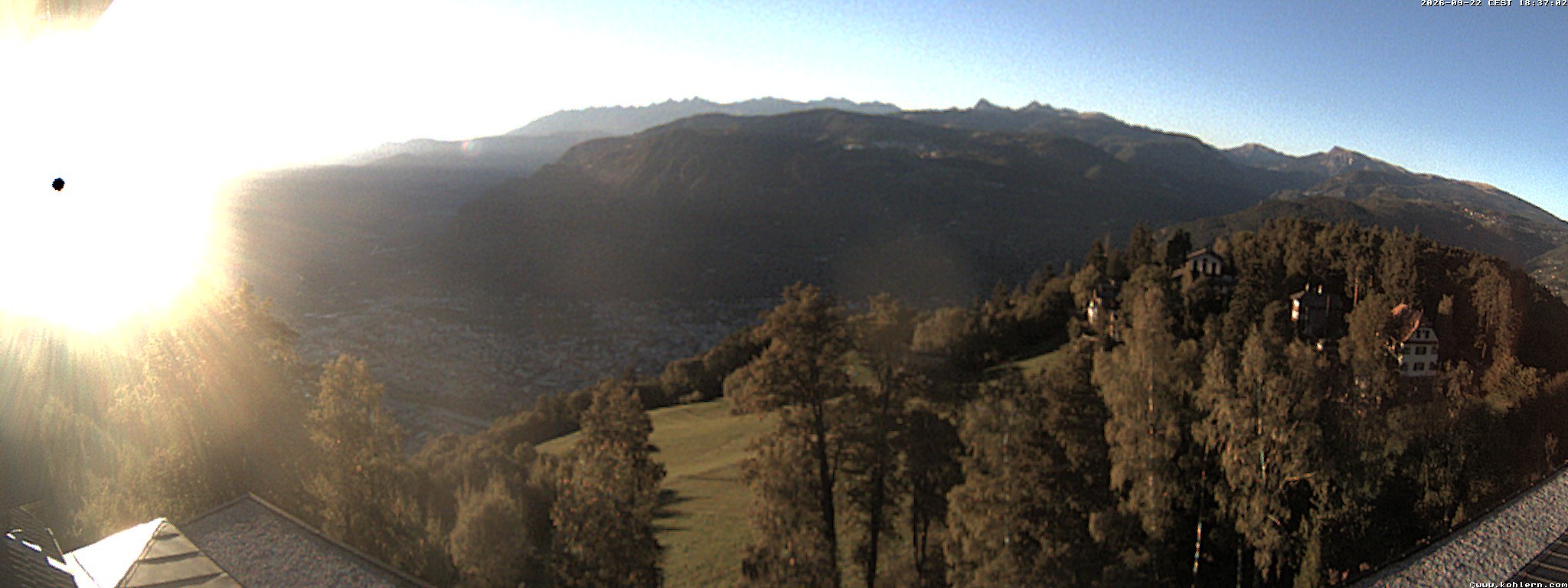 Archiv Foto Webcam Bozen - Gasthof Kohlern