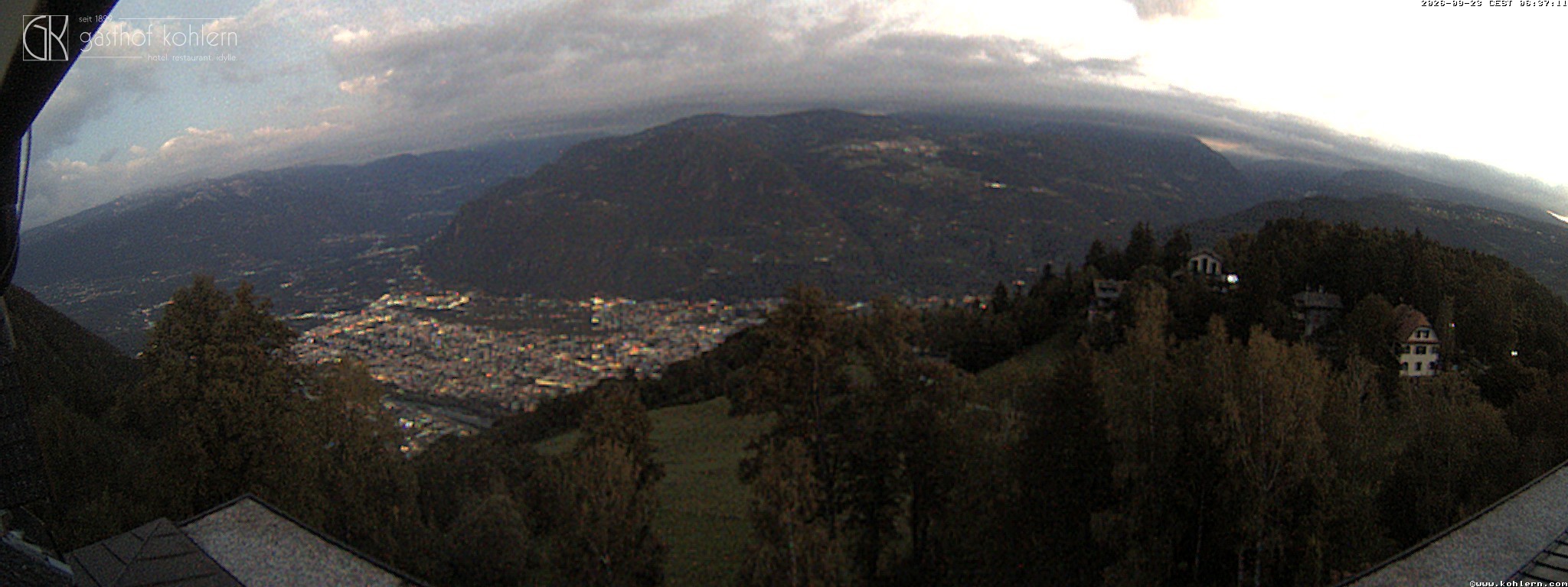 Archiv Foto Webcam Bozen - Gasthof Kohlern