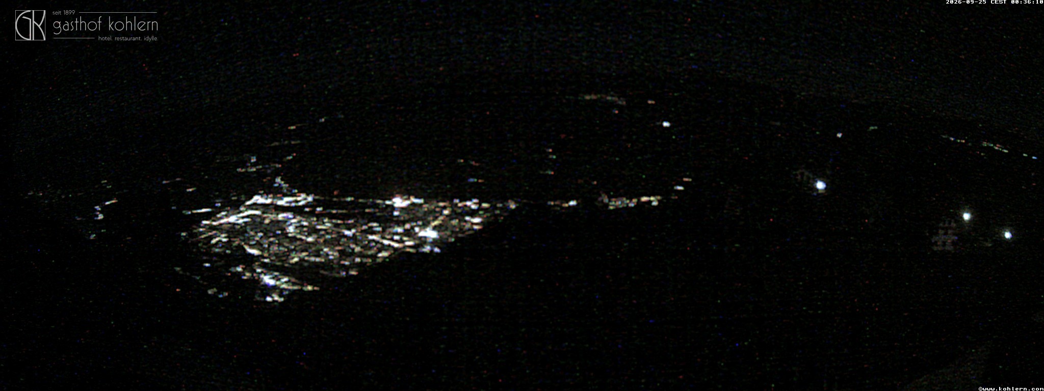 Archived image Webcam Bozen - Panoramic view Hotel Kohlern